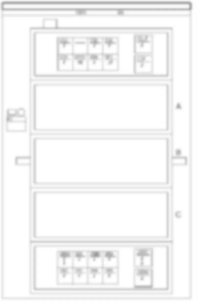 Электросхема ЩИТОК ПРЕДОХРАН. И РЕЛЕ САЛОНА для Renault Clio III 2005 ...